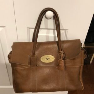 Classic Mulberry Bayswater bag in Oak with dustbag
